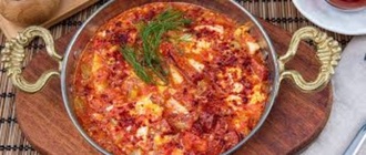 Sucuklu Menemen görseli