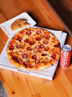 Sucuklu Pizza Menü (Büyük Boy) (34Cm) görseli