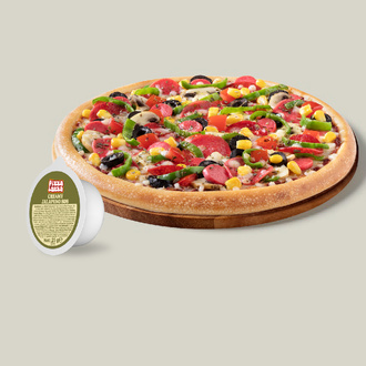 Orta Boy Bol Bol Pizza Fırsatı + Sos görseli