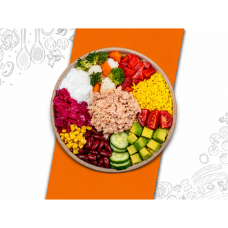 Ton Balıklı Bowl Kase görseli
