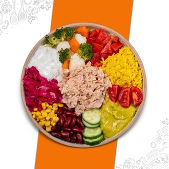 Ton Balıklı Bowl Kase görseli
