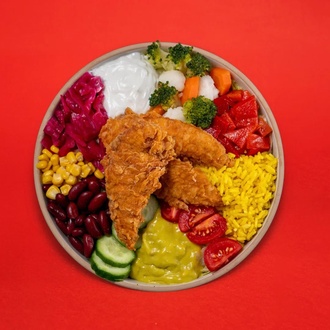 Çıtır Tavuklu Bowl görseli