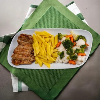 Fit Penne Pirzola Tabağı görseli