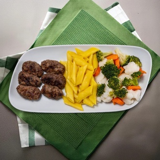 Fit Köfte & Penne Tabağı görseli