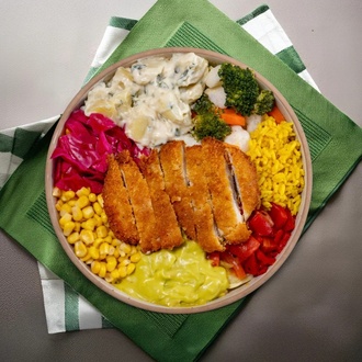 Klasik Schnitzel Bowl görseli