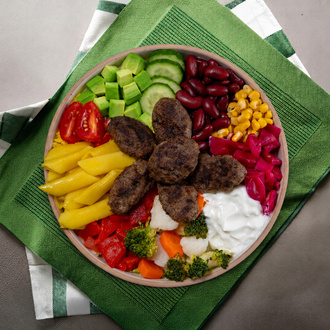 Köfteli Makarnalı Bowl görseli