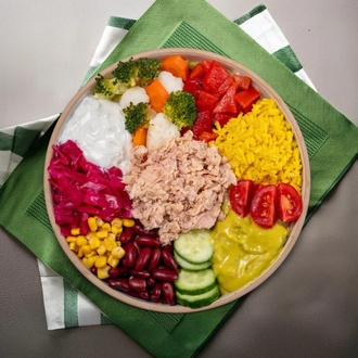 Ton Balıklı Bowl görseli