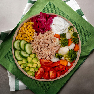 Ton Balıklı Bowl görseli