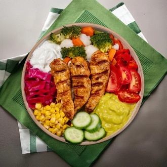 Fit Tavuklu Bowl görseli