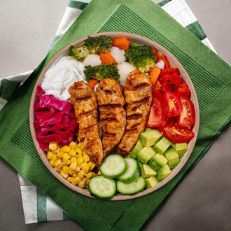 Fit Tavuklu Bowl görseli
