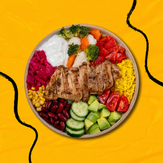 Tavuk Pirzolalı Bowl görseli