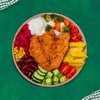 Çıtır Tavuklu Makarnalı Bowl görseli