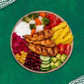 Tavuklu Makarnalı Bowl görseli