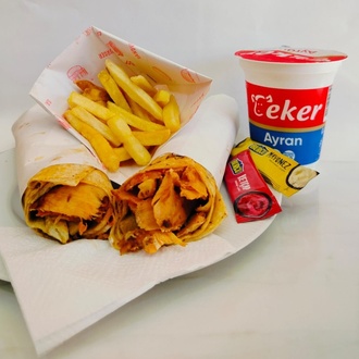 Medıum [M] 75Gr+ Ayran 270Ml +Patates Kızartması görseli