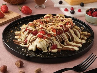 Karamel Waffle görseli