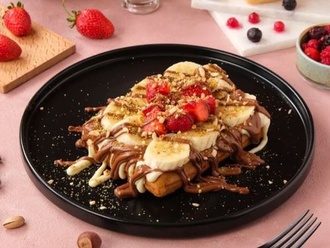 Krep Kıtırlı Waffle görseli
