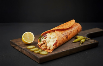 Kaşarlı Tavuk Tantuni Lavaş görseli