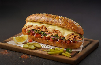 Kaşarlı Tavuk Tantuni Sandviç görseli