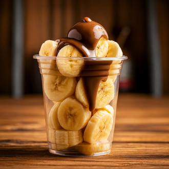 Happy Bowl Cup Waffle - Muz görseli