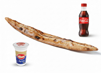 2 Adet Kapalı Sade Kavurmalı Pide + Promosyon İçecek görseli