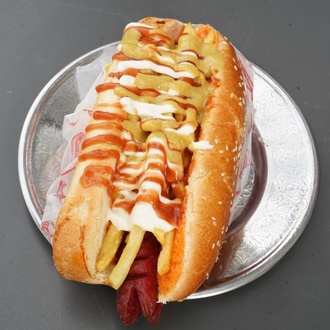 Hot Dog Tek Dana Sosis görseli