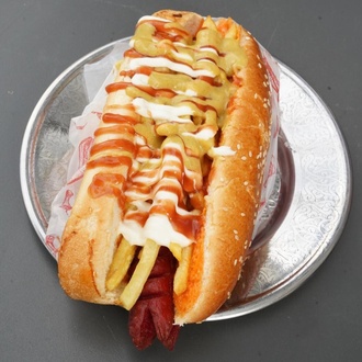 Hot Dog Tek Tavuk Sosis görseli