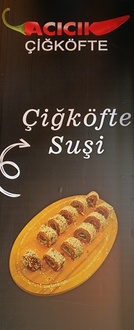 Acıcık Çiğ Köfte Sushi+ Büyük Ayran (275Ml) görseli