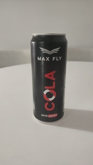 Max Fly Sıfır Şeker Kola 330Ml görseli