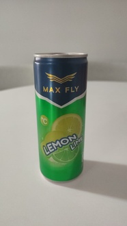 Max Fly 250Ml Misket Limon Aromalı Gazlı İçecek 🍋‍🟩 görseli