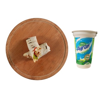 Bi Tavuk Dürüm + Ayran (30 Cl.) Menü görseli