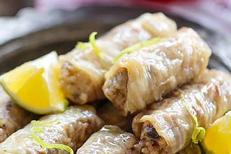 Zeytinyağlı Lahana Sarması (1000 Gr) görseli