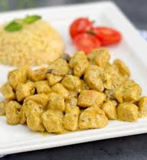 Kremalı Mantarlı Tavuk Sote görseli