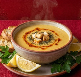 Süzme Mercimek Çorbası görseli