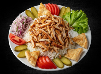 Pilav Üstü Tavuk Döner görseli