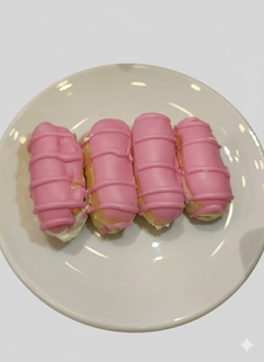 Çilekli Ekler (500 Gr) görseli