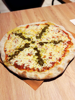 Pizza Pesto Margherita (26Cm) görseli