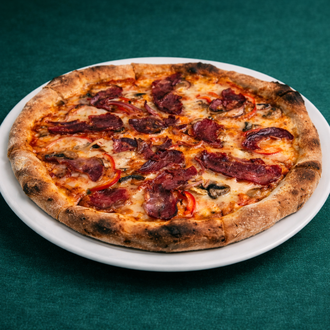 Pastırmalı Gurme Pizza görseli