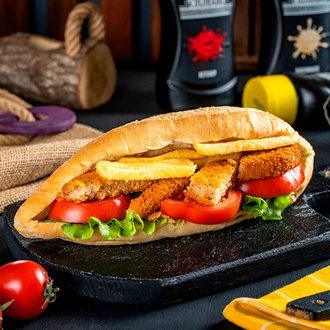 Vegan Ekmek Arası Şnitzel (Veggy) görseli