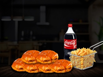 6’Lı Islak Hamburger Menü görseli