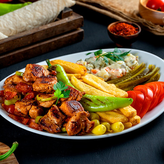 Özel Soslu Tavuk Porsiyon görseli