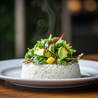 Pilav Üstü Salata Ve Ayran (1 Porsiyon) görseli