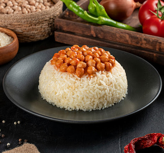 Pilav Üstü Nohut Ve Ayran (1 Porsiyon) görseli