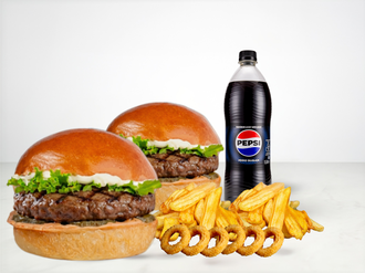 2'Li Redbunder Burger Menü görseli