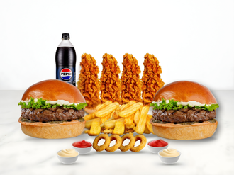 Red Burger Mix İkili görseli