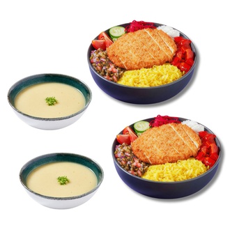 2 X Chicken Katsu Bowl - Çorbalı Menü görseli