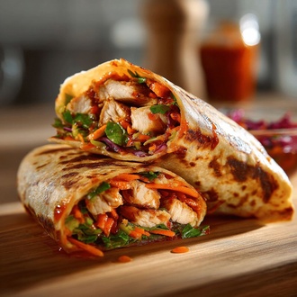 Soslu Tavuk Dürüm (150 Gr) görseli