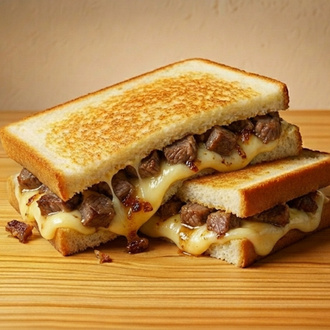 Kavurmalı Kaşarlı Tost görseli