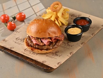 Füme Kaburga Burger (150 G) görseli