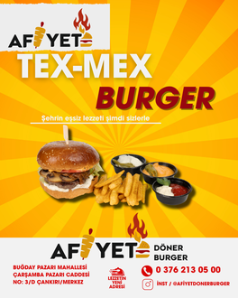 Tex-mex Burger görseli
