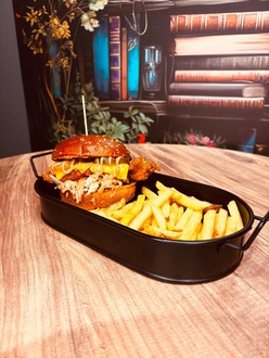 Ahbap Çıtır Tavuk Burger Menü görseli